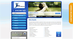 Desktop Screenshot of elitehealthgr.com